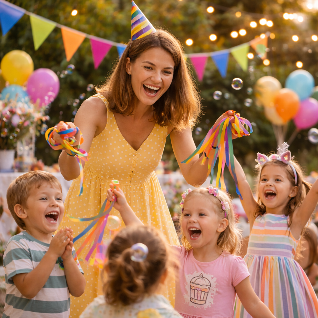 animacija otrok na zabavi